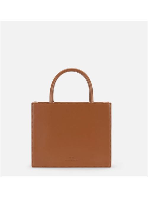 SMALL TOTE WITH LOGO ELISABETTA FRANCHI | BS33A56E2EC1 Brown Sugar